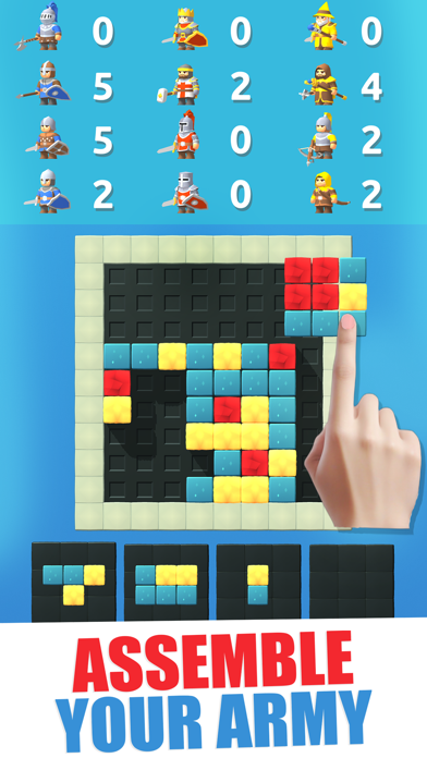 Battle Blocks: Strategy Puzzle Screenshot