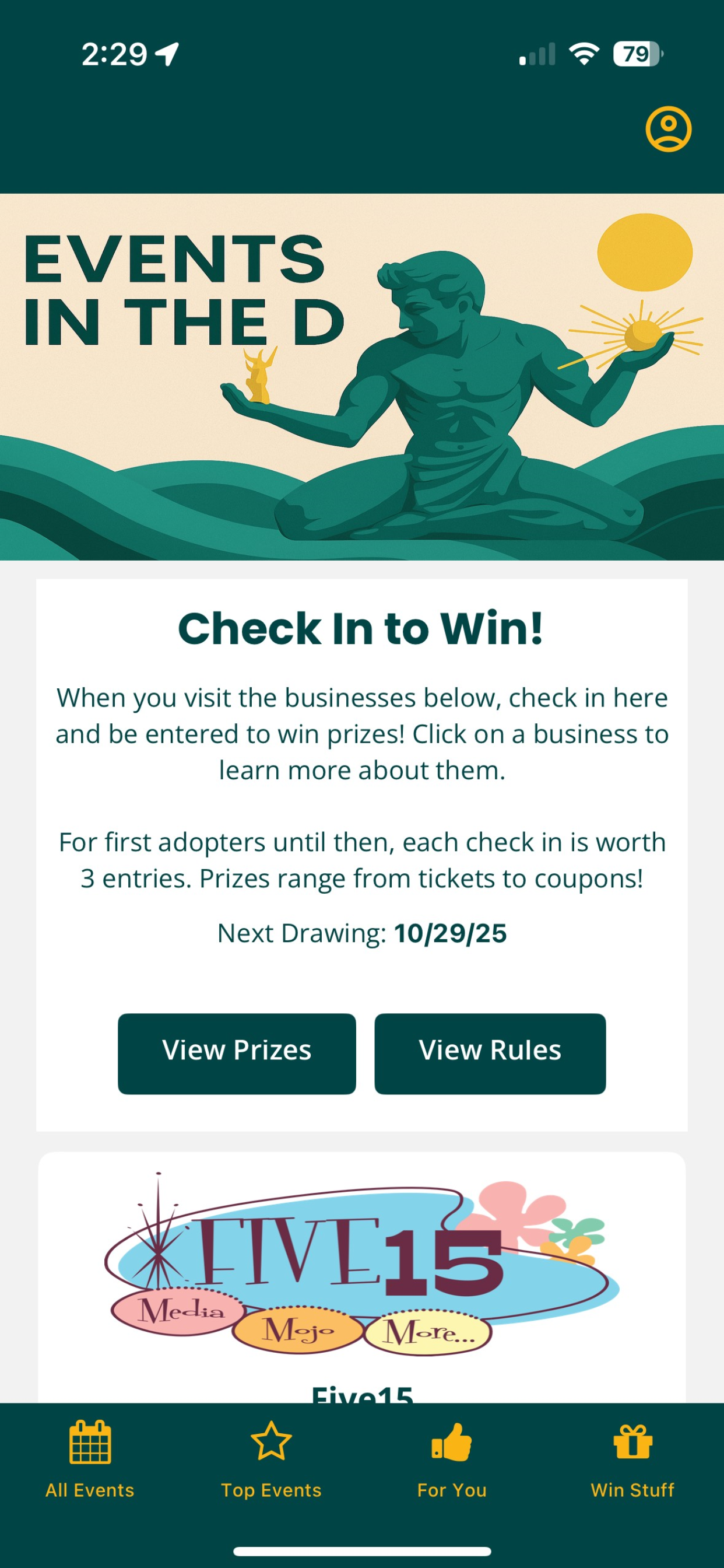 EventsintheD