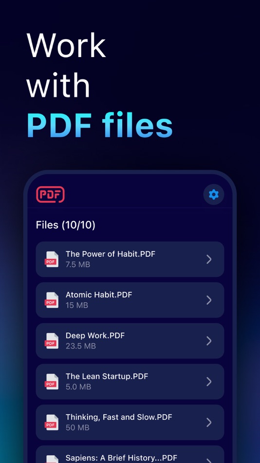 #4. ChatPDF: Summarize & Ask PDF (iOS) От: Tiny Leo Co., Ltd