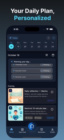 OmegaX: Health Agent iPhone screenshot