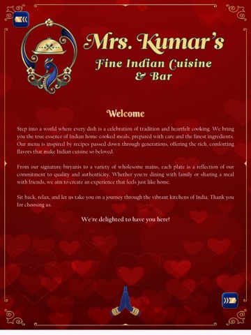 eMenu for Restaurants iPad screenshot
