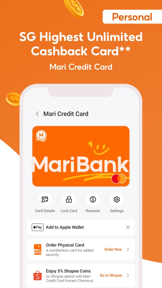 #4. MariBank (iOS) By: MariBank Singapore Private Limited