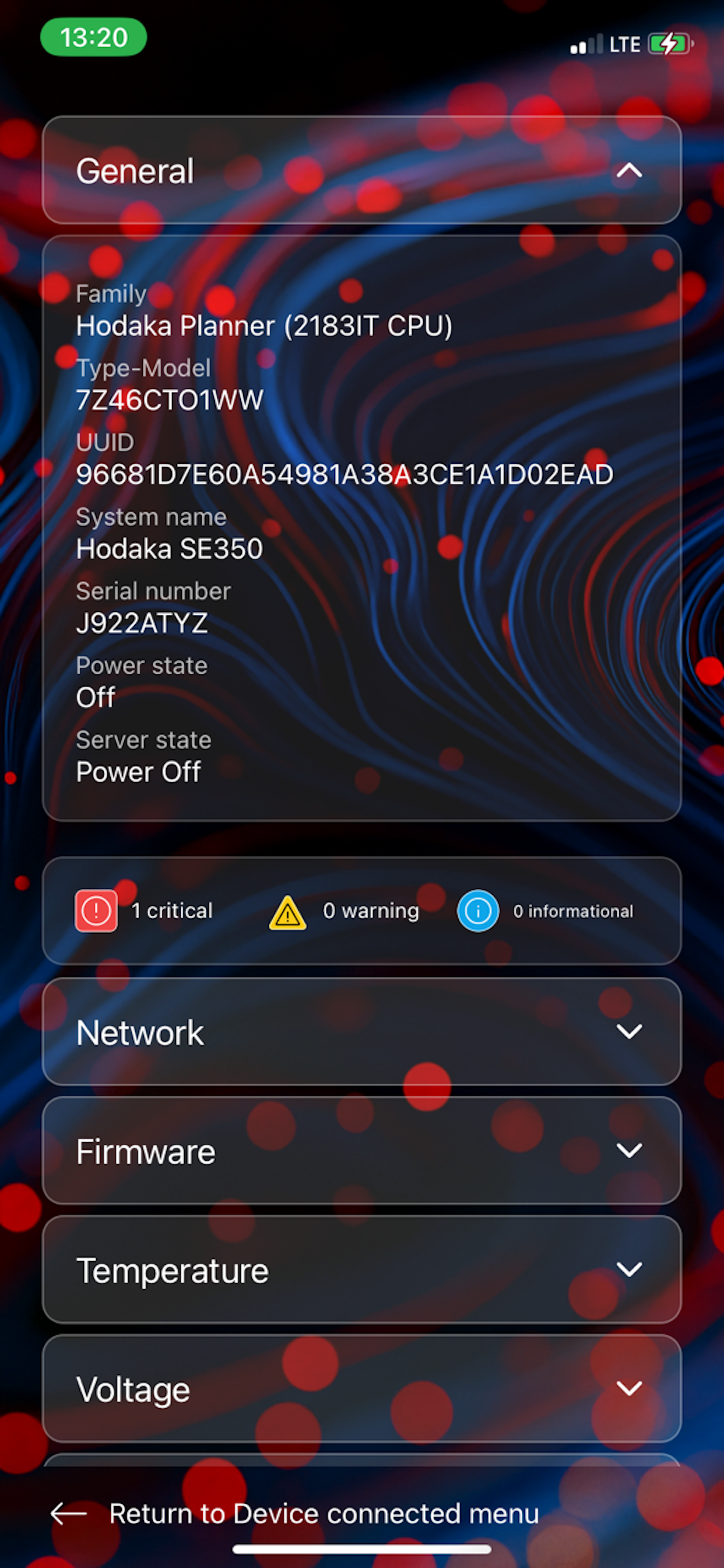 Lenovo XClarity One Mobile screenshot 3