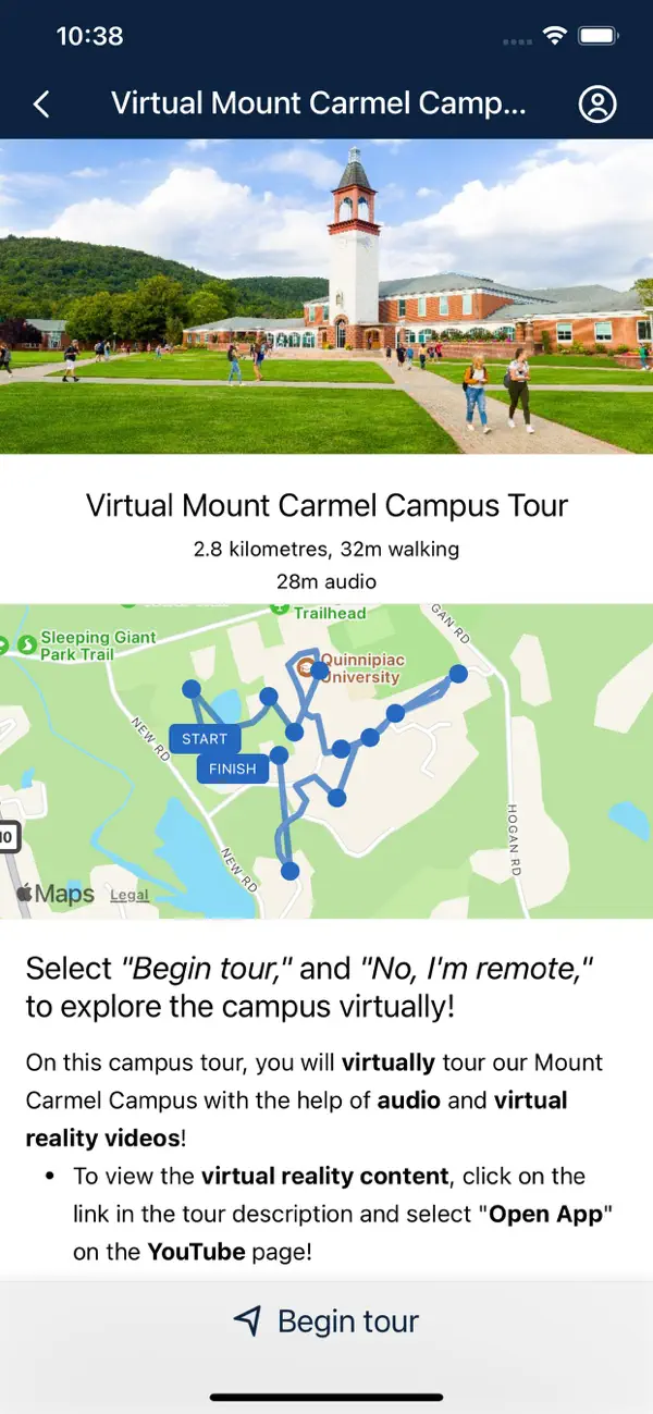 Screenshot #2 pour Quinnipiac University Events