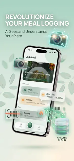 Calorie Tracker AI | Leaf screenshot 1