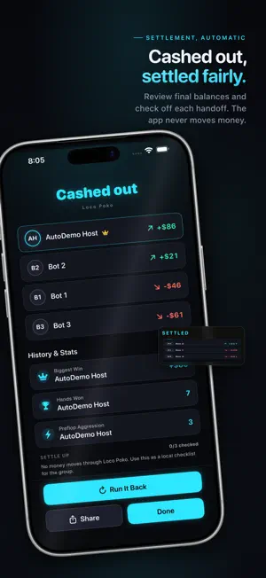 LocoPoko: Poker Chip Tracker screenshot 3