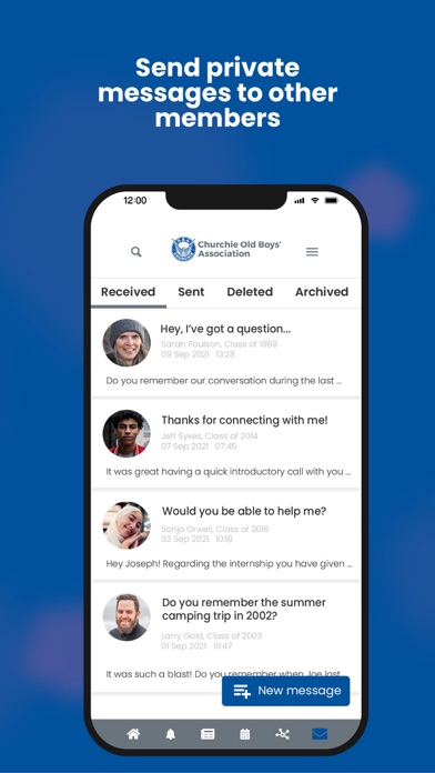 Churchie Old Boys Screenshot