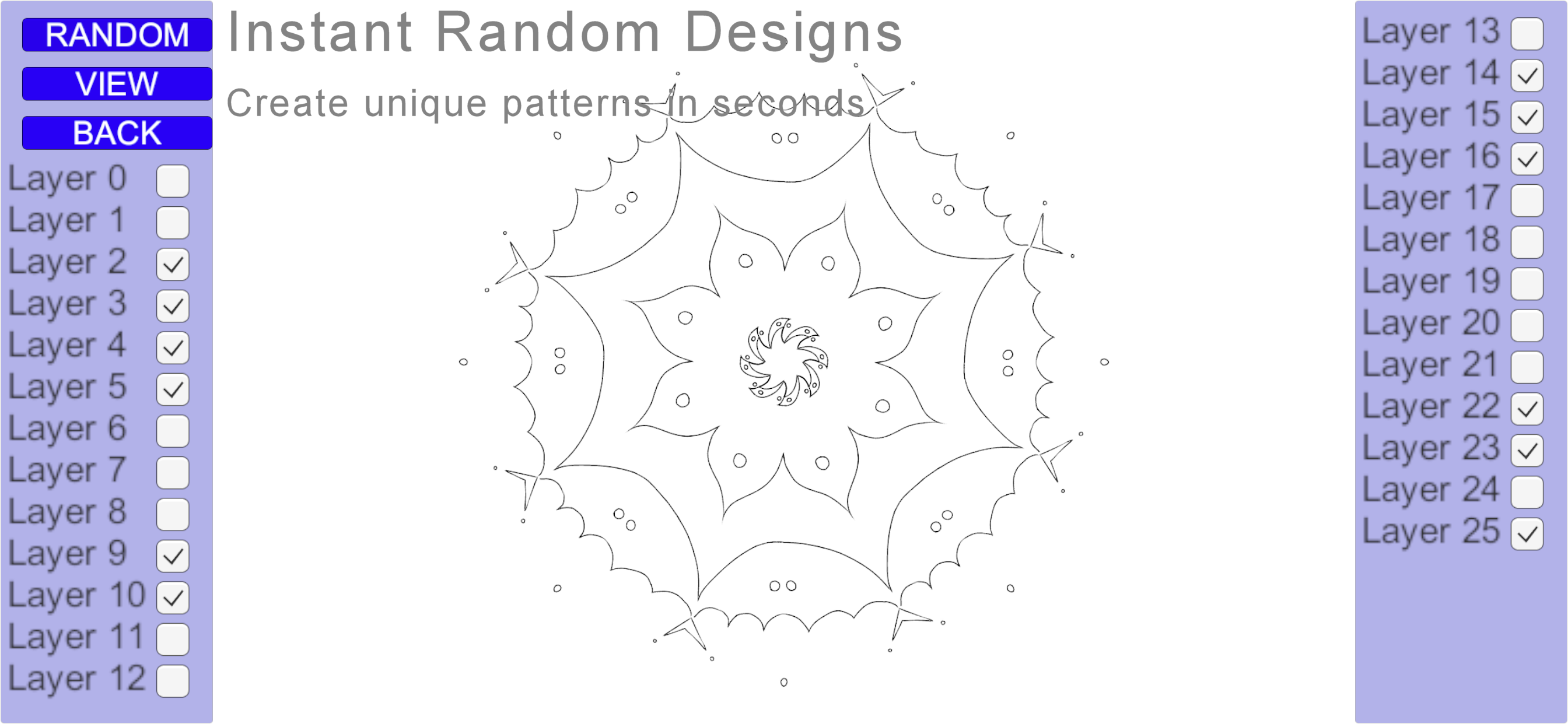 Mandala Maker: Coloring Pages