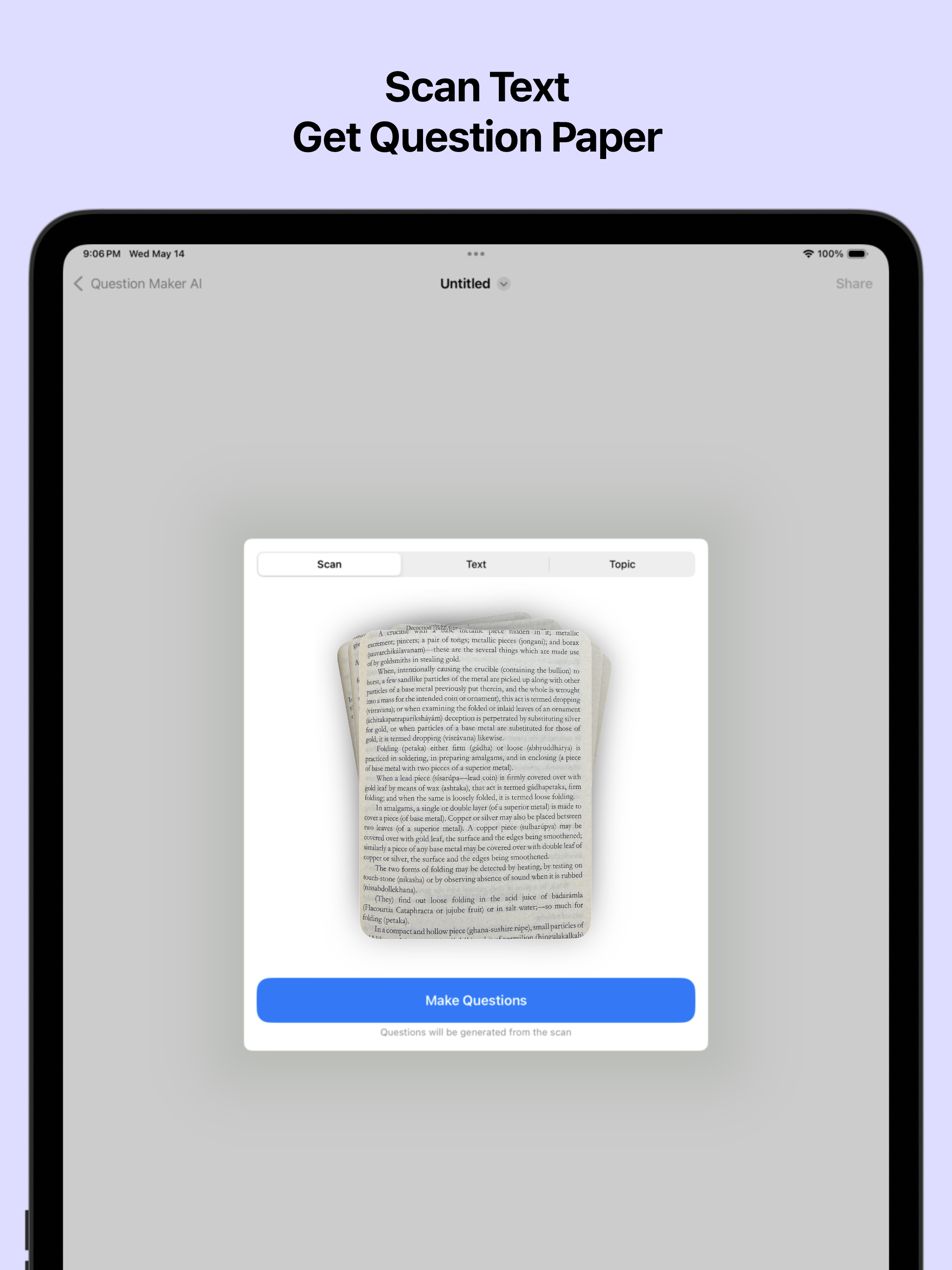 Question Maker AI