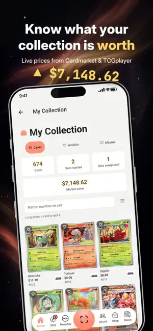 Bulpex: TCG Collector Scanner screenshot 2