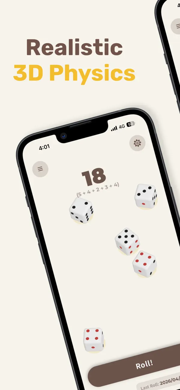 Screenshot #1 pour Liar Dice Cup 3D