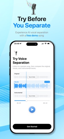 Voice Separator Screenshot 1 of 4