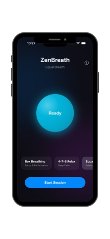 Zen Inhale Exhale Breath Focus screenshot