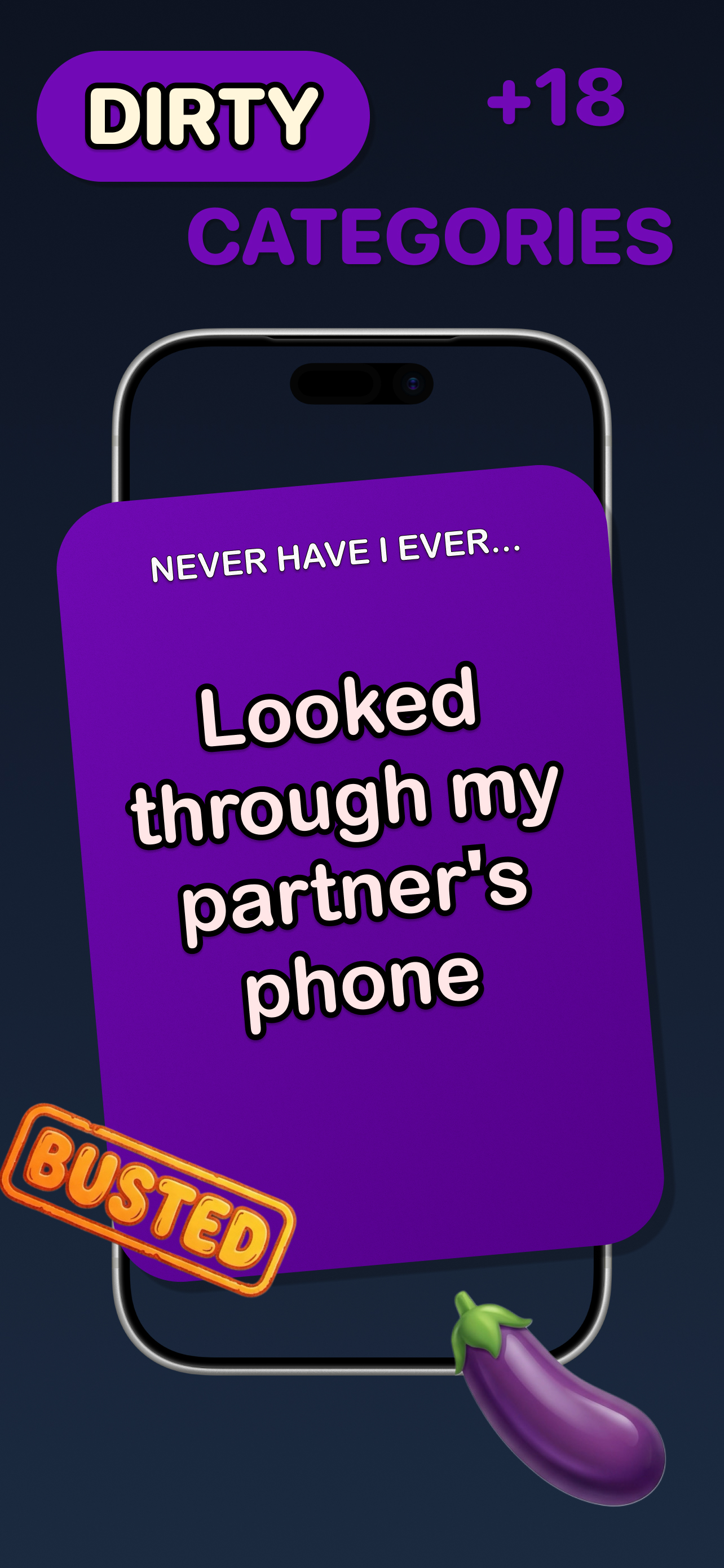 Never Have I Ever - Dirty Qs screenshot 3