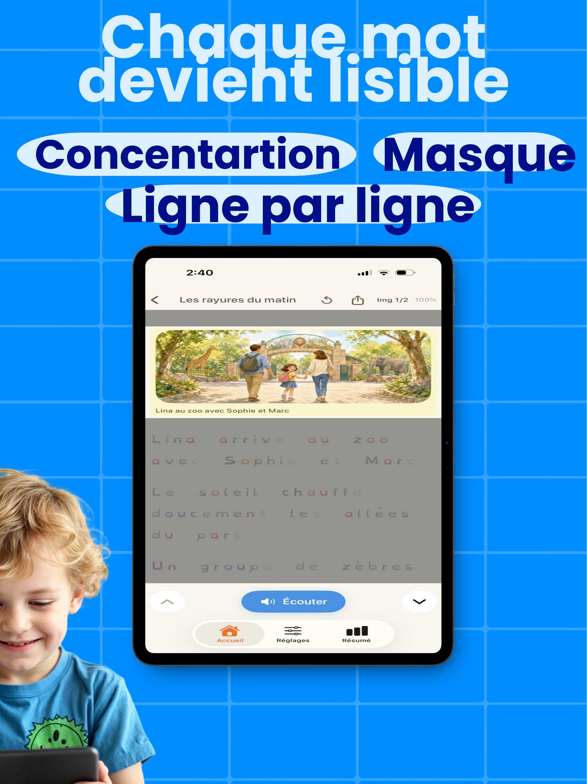 Lumi+  Lecture Dyslexie screenshot 6