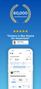 Octero Music Practice Journal screenshot