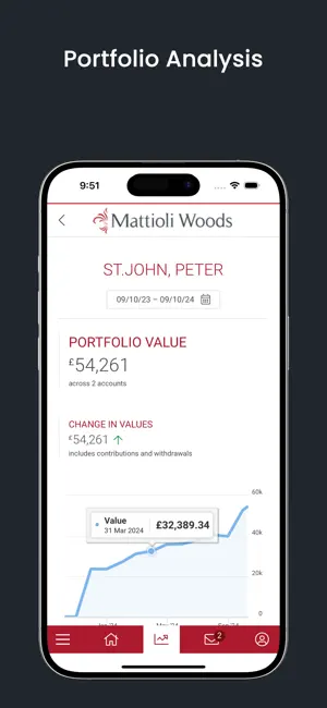 Mattioli Woods Client Portal screenshot 4