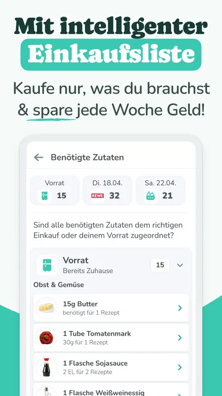 Choosy: Essensplaner & Rezepte screenshot 4 of 9