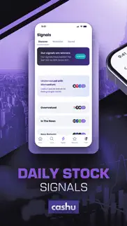 cashu: investing insights iphone screenshot 1