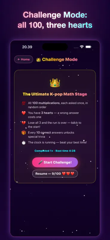 Times Tables: K-pop Math Star screenshot 3 of 6
