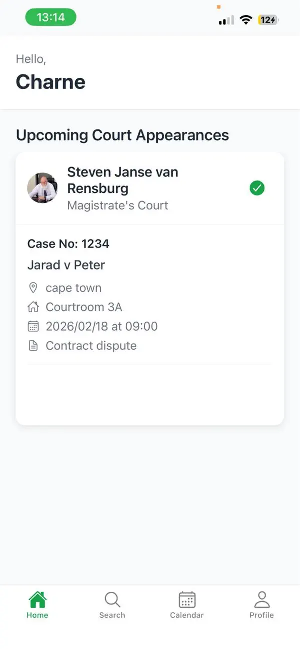 Screenshot #2 pour Court Companion