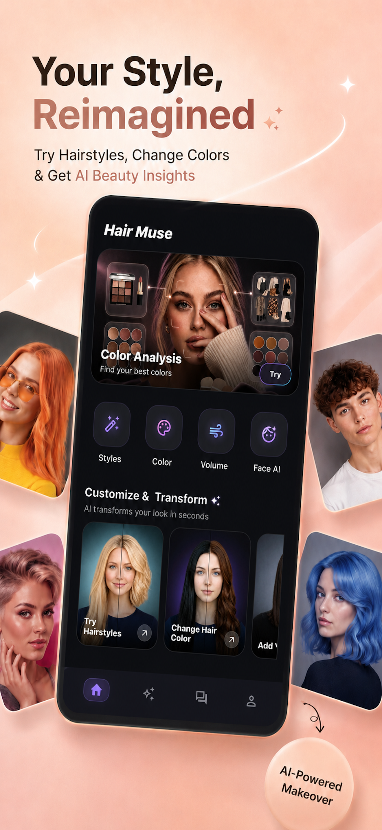 Hair Muse AI: Hairstyle Try On screenshot 5