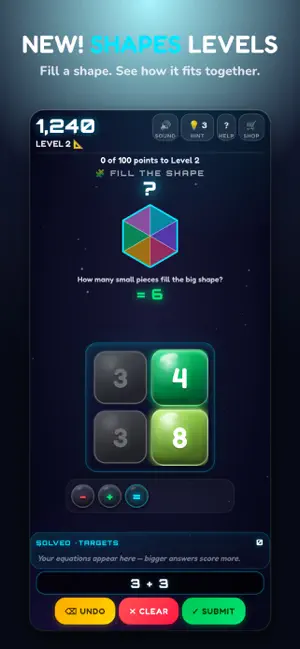 MATHEAZY™: Math Games & Puzzle screenshot 1