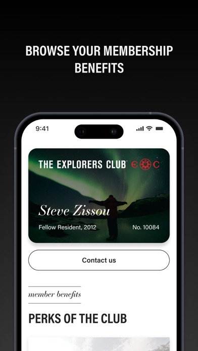 The Explorers Club App iPhone screenshot 4 - Social Networking app