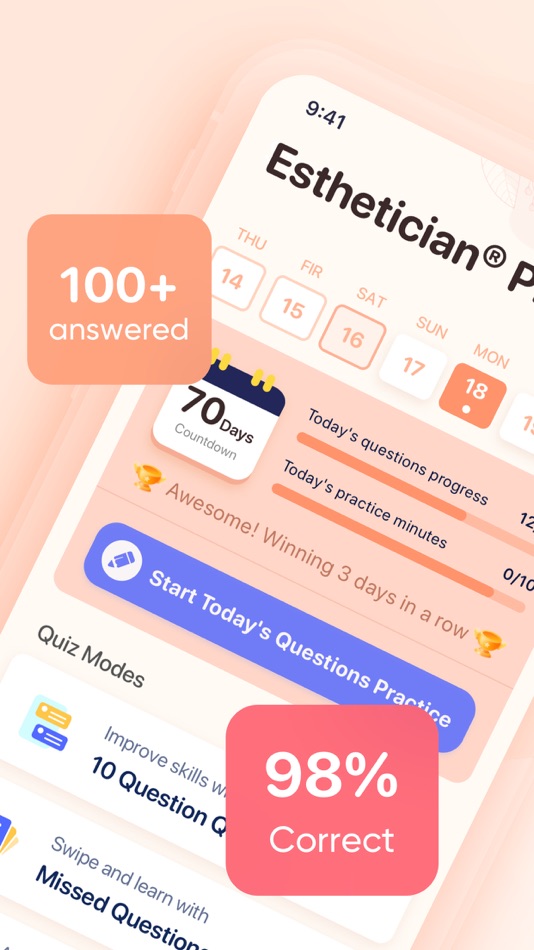 #2. Esthetician Exam Prep 2025 (iOS) โดย: 和荣 叶