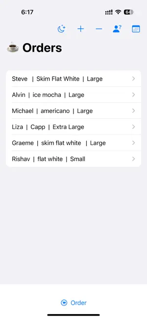 newOrders screenshot 2