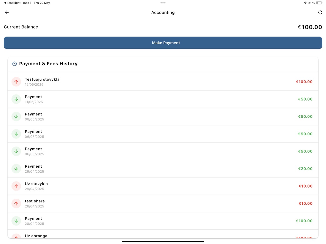 iPad screenshot