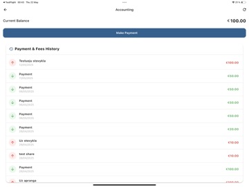 S4S User iPad screenshot