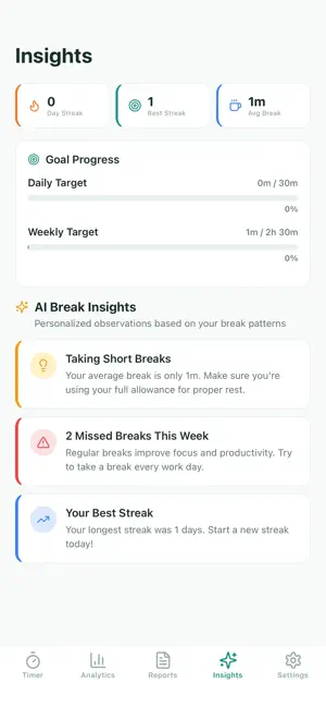 Lunch Break Tracker screenshot 4