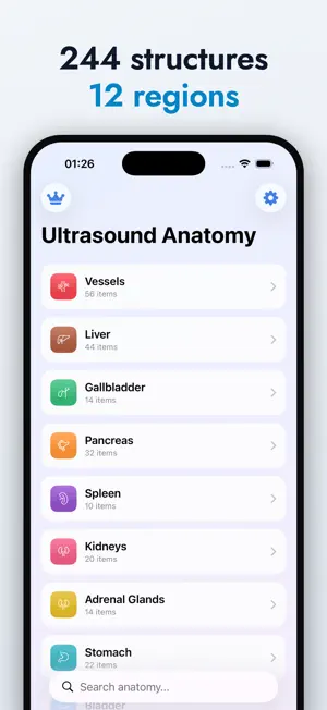 Ultrasound Anatomy Atlas screenshot 2
