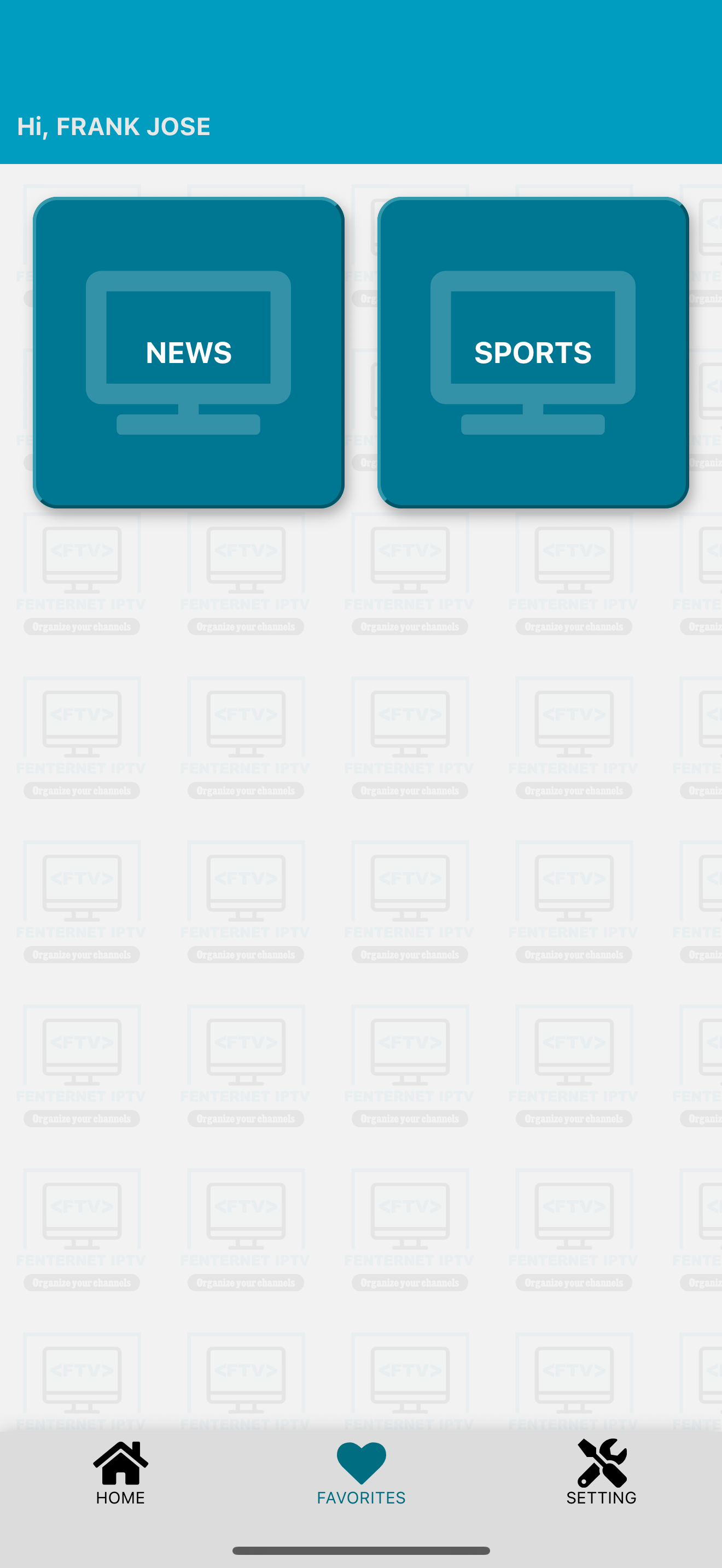 IPTVFenternet screenshot 2