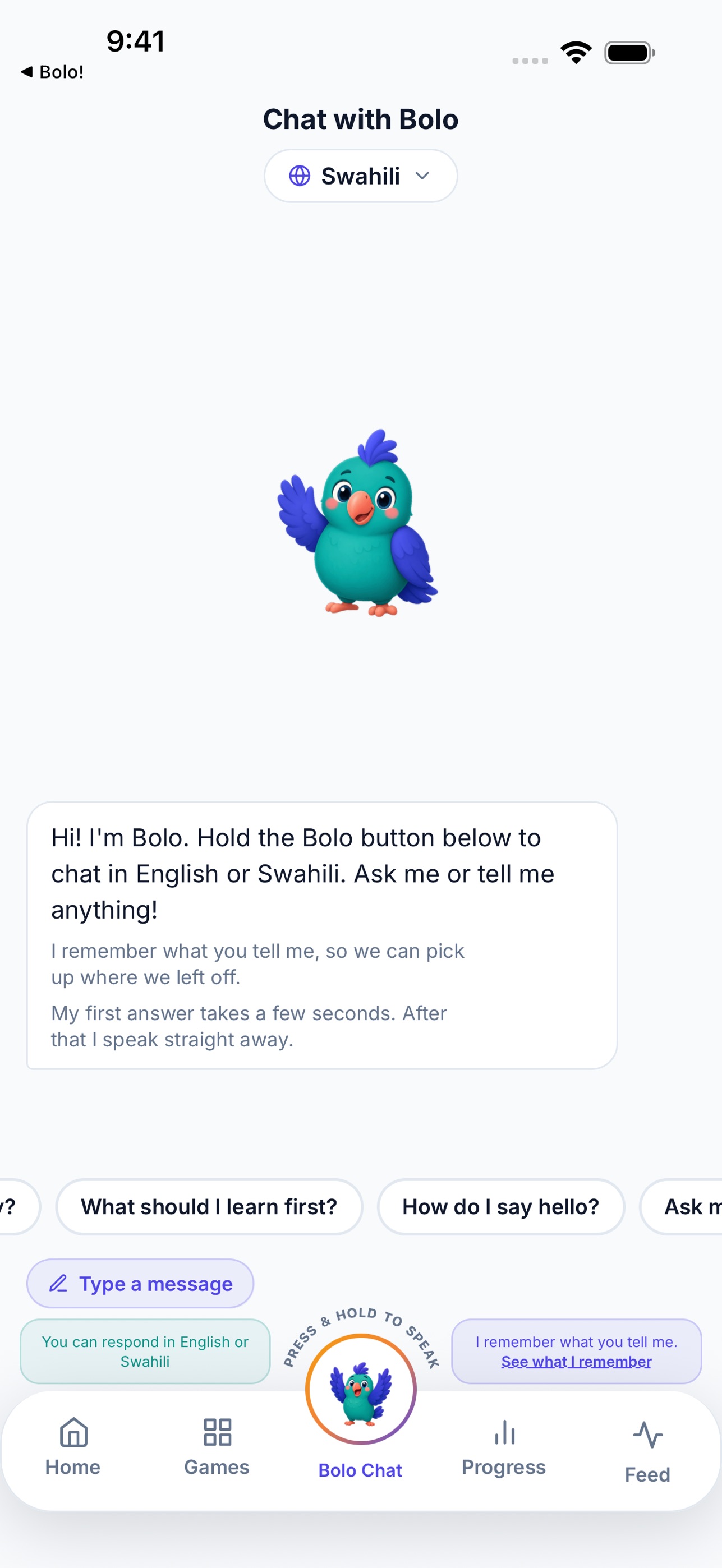 Screenshot 2 of Bolo: Swahili, Amharic, Igbo
