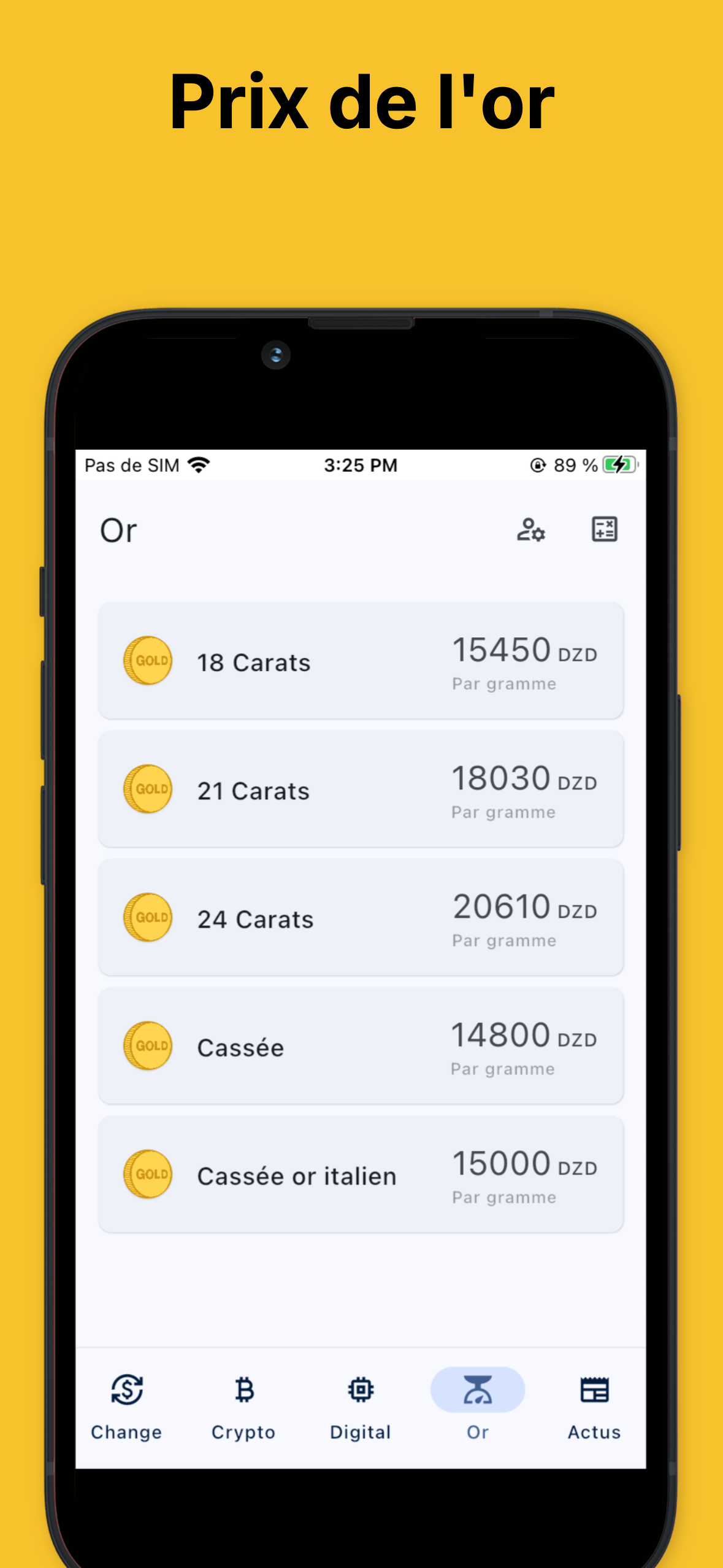 Square Algeria Exchange Rates screenshot 3