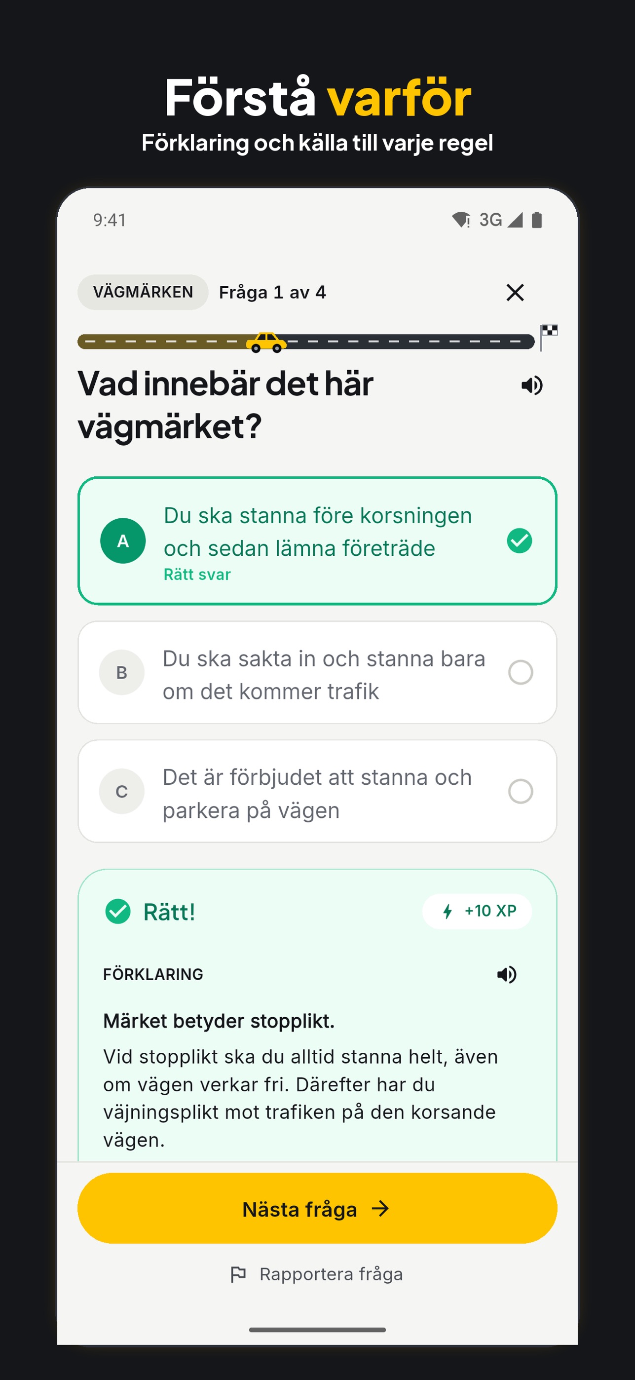 Screenshot 6 of KörkortMe - Körkort Teori