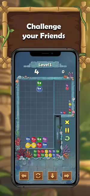 Qwarks: Drop & Pop Puzzle screenshot 2