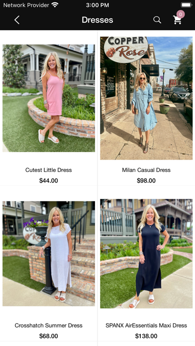 Copper Rose Boutique Screenshot