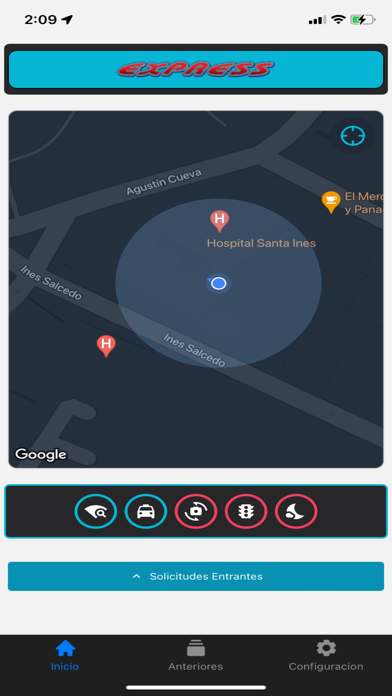 App Express Conductor Screenshot