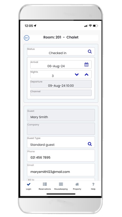 Callista Aurelian Reservations Screenshot