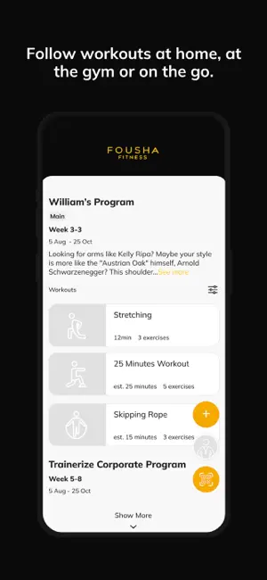 Fousha Fitness screenshot 3