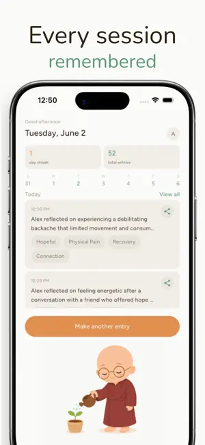 Thankful: AI voice Journal screenshot 4