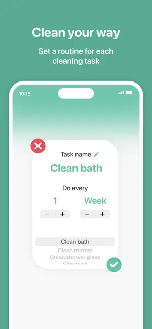 Spotless: A simply clean home screenshot 2