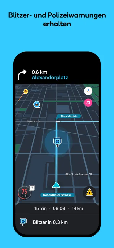 Waze Navigation & Live Traffic screenshot 3 of 9