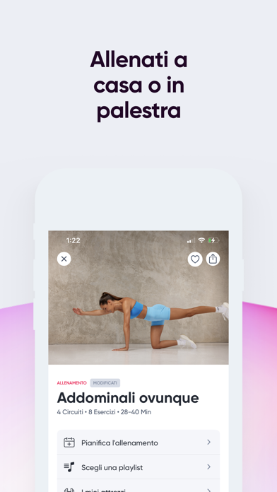 Sweat app fitness per donne screenshot 4