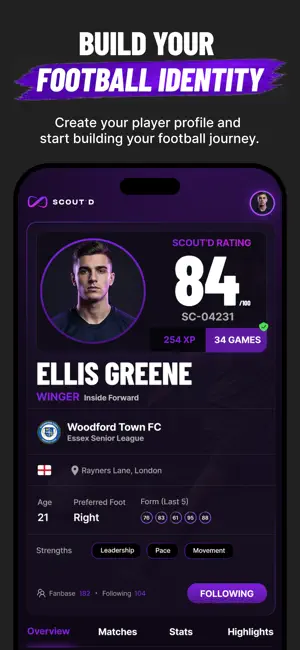 Scout’d: Your Football Journey screenshot 1