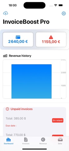 InvoiceBoost Pro Screenshot 1 of 8