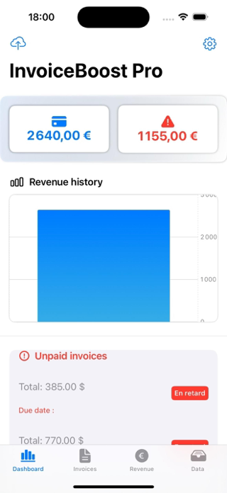 InvoiceBoost Pro Screenshot 1 of 8